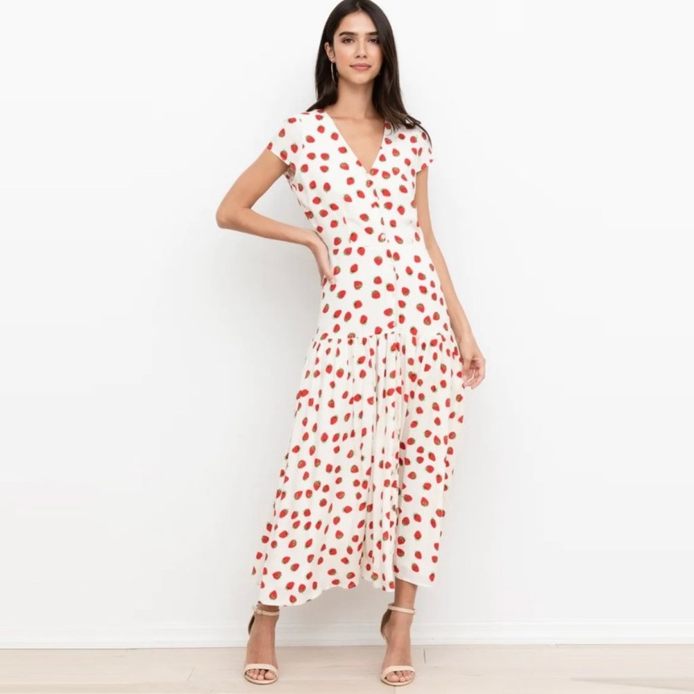 NWT Yumi Kim Marianne Dress Strawberries
